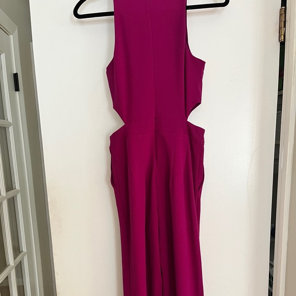 Express Pink Jumpsuit with Cut Out - Picture 4 of 6
